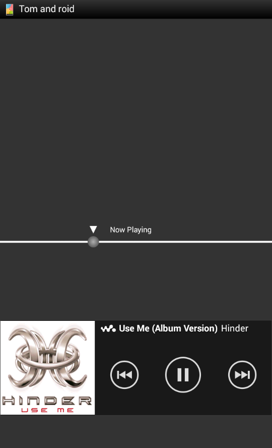 Klwpで音楽再生中に動くシークバーを作ってみた Komponent配布 トムとロイド Tom And Roid