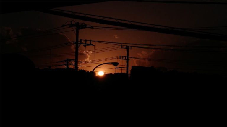 Z-01Kで夕焼けを撮影