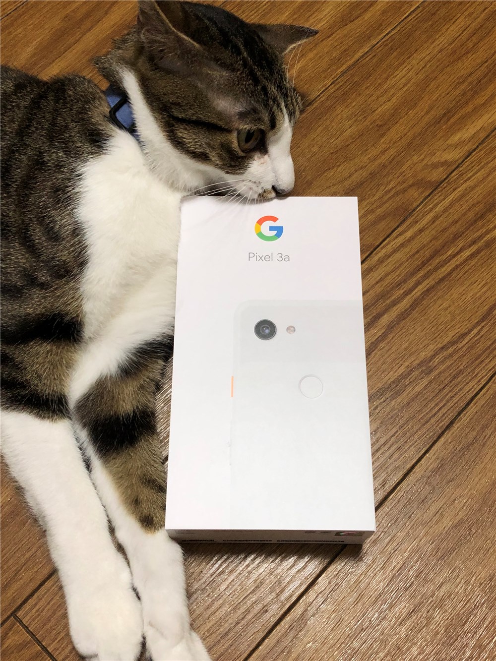 Google Pixel 3aの外装箱
