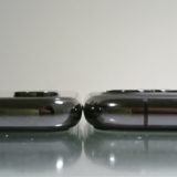 iPhone11proとiPhoneXのカメラレンズの厚み比較