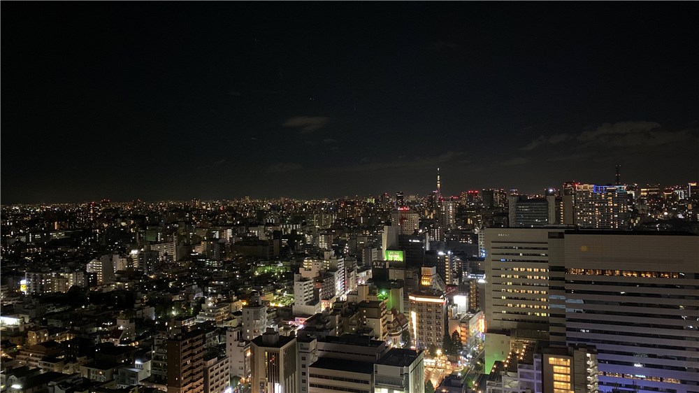iPhone11Proで撮った東京の夜景